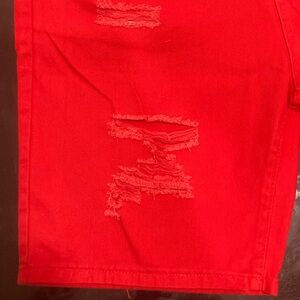 Size 38 red jeans